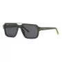 Philipp Plein Sport SSP036-57NVNP Gafas de sol hombre rectangulares Navy azul Smoke Grey 57/17/150 mm