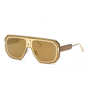Philipp Plein SPP050-99300G Gafas de sol de hombre, lente 99 mm, puente 0 mm, varilla 150 mm