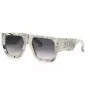 Gafas de sol de hombre PHILIPP PLEIN SPP094M5409YL - Montura de acetato, lentes grises, 54/18/145 mm