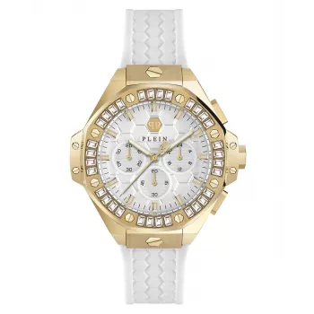 Philipp Plein The $keleton Reloj automático de hombre PWPSA0624 42mm silicona negra