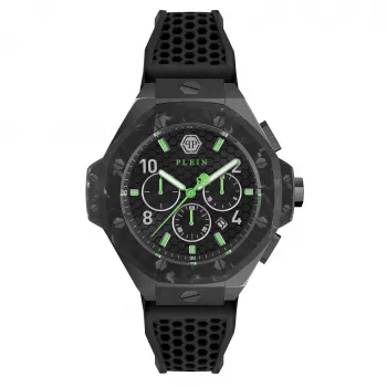 Philipp Plein The $keleton Reloj automático hombre PWPRA0624 46mm acero inoxidable silicona negra