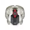 Philipp Plein Reloj de cuarzo de hombre The $kull King PWPFA0524 44 mm Silicona negra