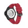 Philipp Plein Reloj de cuarzo de hombre The $kull King PWPFA0524 44 mm Silicona negra