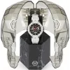 Philipp Plein The Skeleton reloj automático hombre PWPFA0724 46mm silicona negra