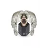 Philipp Plein Reloj de cuarzo de hombre The Skeleton PWSAA0623 44mm Correa de silicona negra