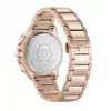 Philipp Plein Reloj de cuarzo de hombre The Skeleton PWSAA0623 44mm Correa de silicona negra