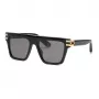 PHILIPP PLEIN gafas de sol unisex SPP108M560700 - montura negra, lentes grises, 56 mm
