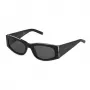 Philipp Plein Gafas de sol mujer cat-eye SPP025S550700 - Acetato negro brillante, cristales ahumados, UV400