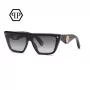Philipp Plein Gafas de sol Cat-Eye de mujer SPP172S530700 Negro Gris degradado 53mm