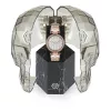 Philipp Plein reloj para mujer PWEAA0821 32mm acero inoxidable reloj de cuarzo con esfera de calavera negra