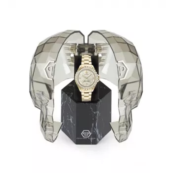 Reloj de mujer Philipp Plein PWPOA0624 The G.O.A.T. cuarzo analógico 38 mm tono oro rosa