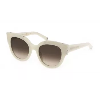 Philipp Plein Gafas de sol de mujer SPP026S5309YL Oro/amarillo montura de acetato lentes degradadas marrones 53mm