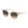 Philipp Plein Gafas de sol de mujer SPP026S5309YL Oro/amarillo montura de acetato lentes degradadas marrones 53mm