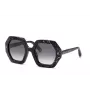 PHILIPP PLEIN gafas de sol mujer SPP039M530869 - montura negra, lentes grises, 53 mm