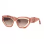 Philipp Plein Gafas de sol de mujer SPP099M5506Z8 - Montura de acetato negra, lentes grises, 55/18/140 mm