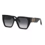 Philipp Plein Gafas de sol de mujer SPP160-570700 Montura acetato negra Lentes grises 57mm