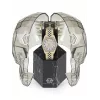 Philipp Plein reloj de mujer PW2BA0223 38mm tono oro rosa acero inoxidable silicona blanca