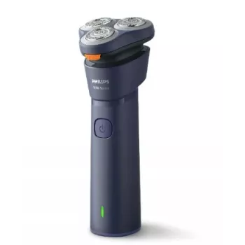 Afeitadora para hombre Philips 1000 Series S1881/00, afeitadora rotatoria, azul marino
