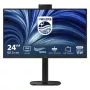 Philips 24B2U3301H monitor IPS Full HD de 23,8 pulgadas, 1920x1080, 120 Hz, 4 ms, USB-C 90 W PD, hub USB, RJ45, webcam de 5 MP, altavoces, altura ajustable, negro