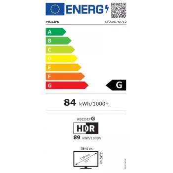 Philips 55OLED761/12 TV 55
