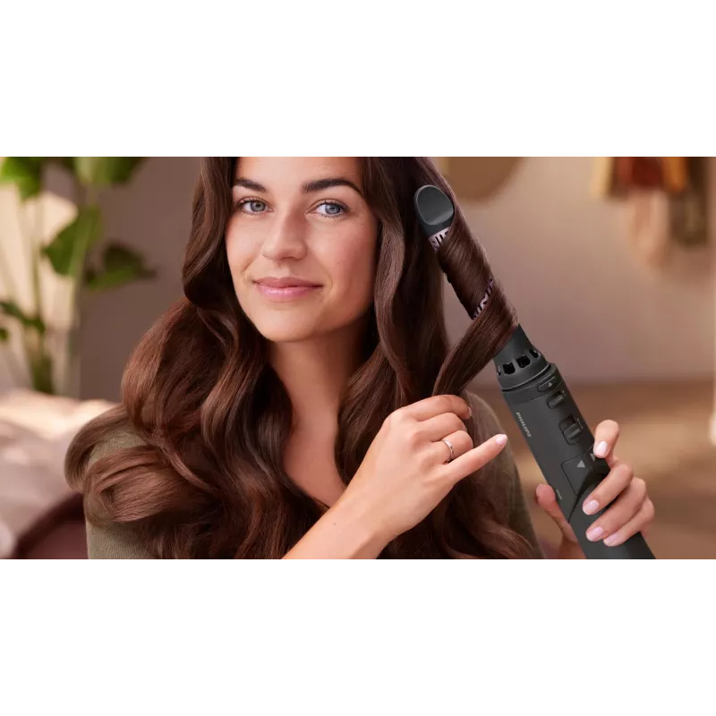 Philips 7000 Series BHA715/00 cepillo rizador de pelo, gris cálido/rosa, 1000W, 1,8 m