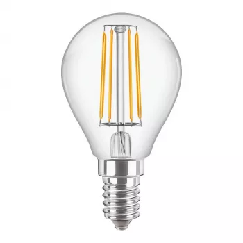 Philips Classic Bombilla LED gota 470 lm 4.3W 2700K P45 E14