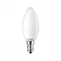 Philips CorePro Bombilla LED vela 6,5 W E14 827 mate blanco cálido