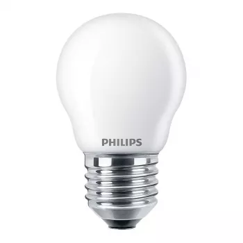Philips CorePro LED Drop Lámpara 6.5W P45 E27 2700K blanco cálido mate