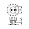 Philips CorePro LED Spot 5-50W GU10 827 36° regulable - blanco cálido