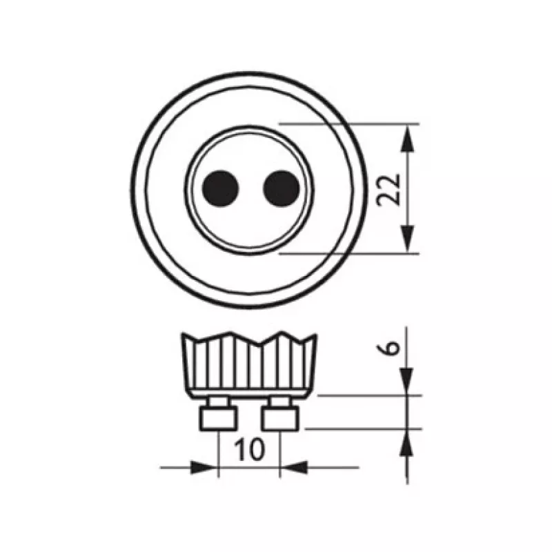 Philips CorePro LED Spot 5-50W GU10 827 36° regulable - blanco cálido