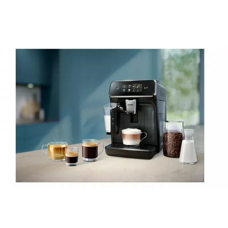Philips EP2331/10 Cafetera superautomática con LatteGo, Negra