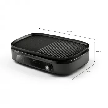 Philips HD6210/90 Parrilla eléctrica 2000W