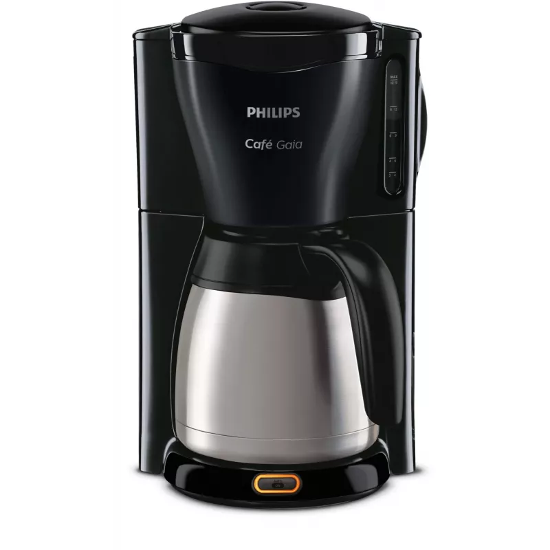 Philips HD7544/20 Cafetera de filtro 1,2L Negro y acero inoxidable