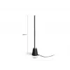 Philips Hue Gradient Play Lámpara de mesa, negro