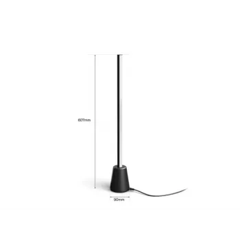 Philips Hue Gradient Play Lámpara de mesa, negro