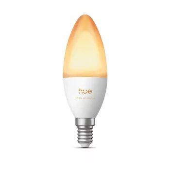 Philips Hue White Ambiance Bombilla vela E14 B39 EU pack de 1