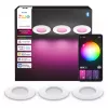 Philips Hue White & Color Ambiance Slim Recessed Light S x3 - blanco