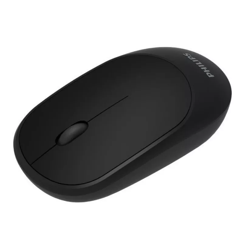 Philips M314 Ratón inalámbrico elegante y compacto 3 botones 800/1000/1200/1600dpi negro