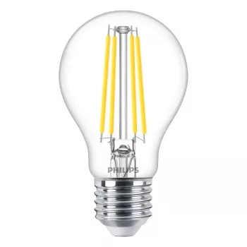Philips Master bombilla LED filamento A60 806lm 5.9W E27 2700K blanco cálido