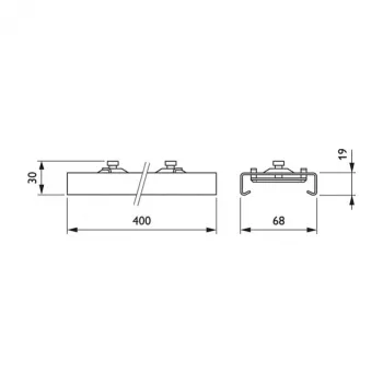Philips Maxos LL500Z MB-SW WH suspensión, regulable de forma continua, blanca