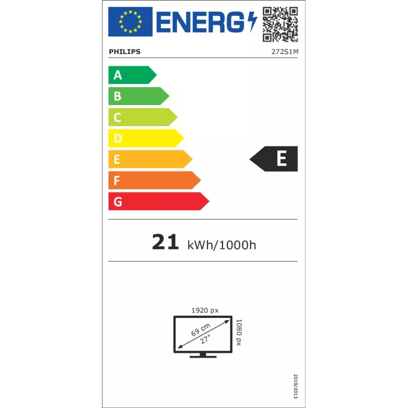 Philips S-line 272S1M Monitor LED 68,6 cm (27 pulgadas)