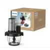 Philips Series 5000 Picadora de alimentos HR1504/00, 800 W, bol de 2,1 L, blanco