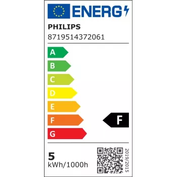 Philips Smart WFB 40W C35 E14 927-65 CL Bombilla LED