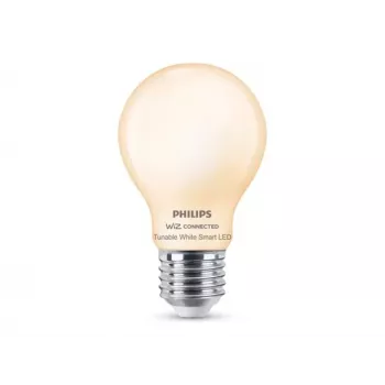 Lámpara LED inteligente Philips Smart WFB 60W A60 E27 927-65 FR TW 1PF/6, 8W, 806lm, blanco ajustable, E27, mate