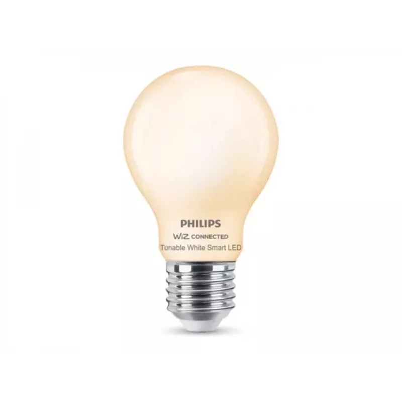 Lámpara LED inteligente Philips Smart WFB 60W A60 E27 927-65 FR TW 1PF/6, 8W, 806lm, blanco ajustable, E27, mate