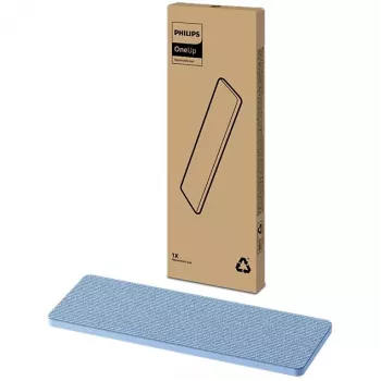 Philips XV1882/10 recambio de mopa – paño de microfibra azul para aspirador OneUp (1 pack)