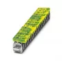 Phoenix 0421029 AKG 4 GNYE Borne de conductor de protección, resorte, 4 mm², verde-amarillo