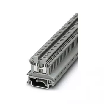Phoenix 3003347 UK 2,5 N Borne de paso, conexión por tornillo, 2,5 mm², 800 V, 24 A, gris