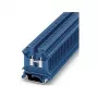 Phoenix 3004388 UK 5 N BU Borne de paso, conexión por tornillo, 6 mm², 800 V, 41 A, azul