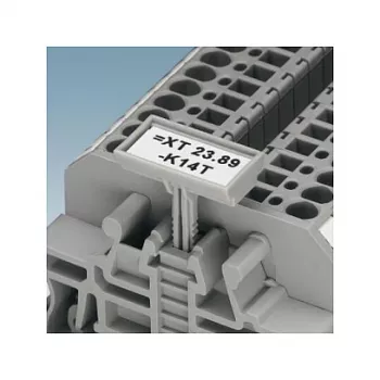 Phoenix 3022218 CLIPFIX 35 tope final - tope final para carril DIN NS 35, PA, gris